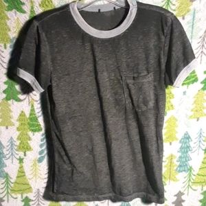 Grey Pocket Tee